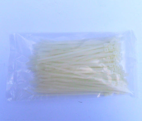 6" Nylon Cable Ties (100 Pack)
